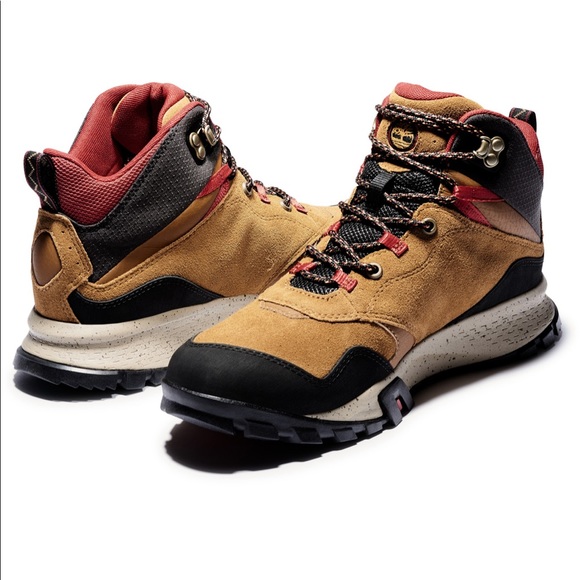 Timberland Garrison Trail Waterproof Mid Hiking Boots - Men's - Picture 3 of 4